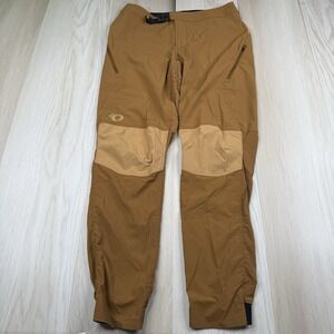 Pearl Izumi Elevate Breathable Lightweight Zip Pockets Pants Belt Size 32 Brown